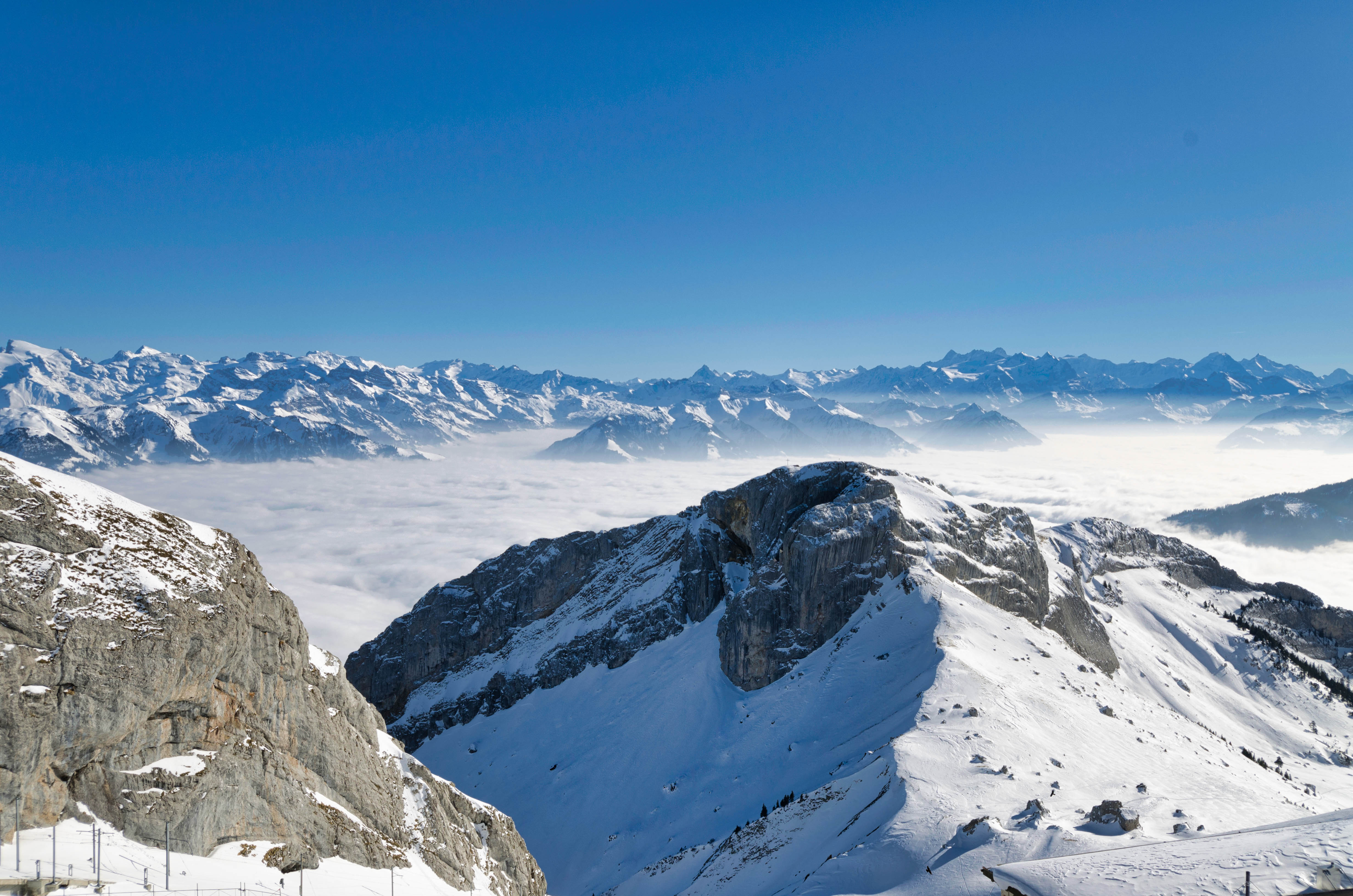 View from Pilatus in HDR